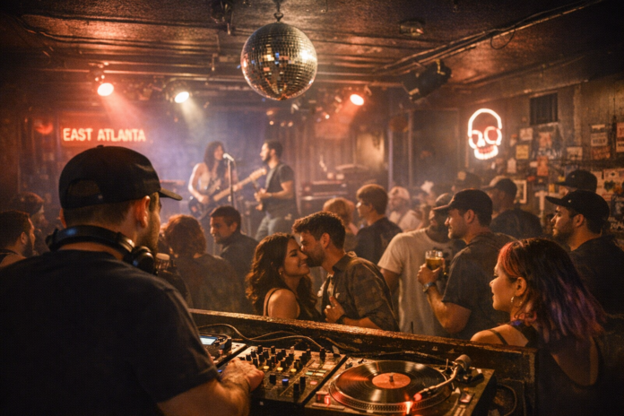 Featured image for How East Atlanta Village's Small Rooms Shape the City's Nightlife