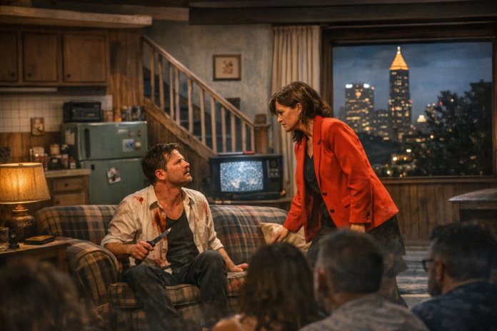 Featured image for M.A.C.B.E.T.H. at Art Farm: Atlanta’s TV nostalgia warped into psychological drama