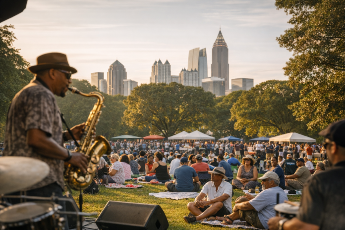 Featured image for Neighborhood Jazz Series: How Atlanta’s Parks Keep Jazz in the City’s Rhythm