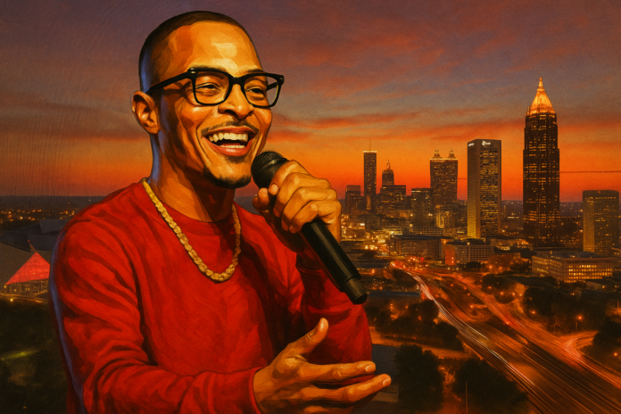 T.I. linked to Rick Ross’ new single “Mahogany Caskets,” tying an Atlanta voice to the Miami rapper’s album rollout.