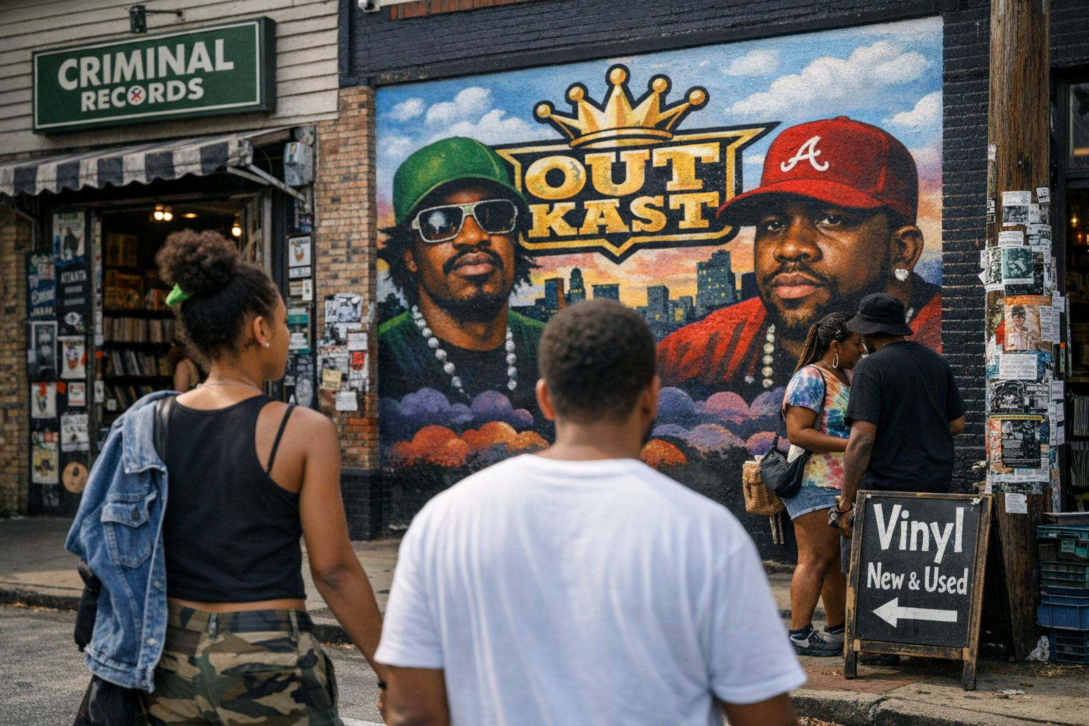 Outkast and Atlanta music culture in Atlanta