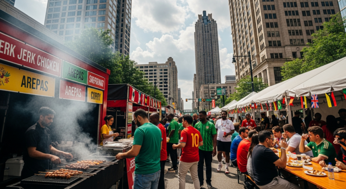 Featured image for Atlanta’s Global Grub Alley turns Centennial Olympic Park into a World Cup food hub