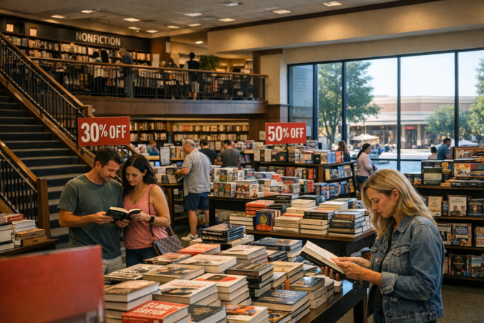 Featured image for The Avenue East Cobb’s Two-Story Barnes & Noble Is Closing — 30–50% Off Sale