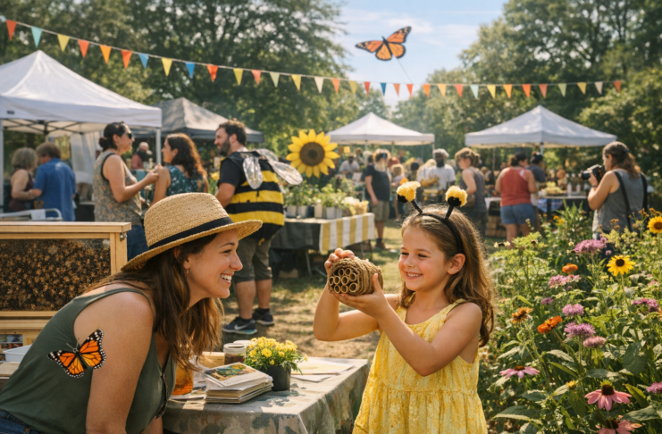 Featured image for Beecatur Pollinator Festival at Harmony Park — June 27 in Oakhurst